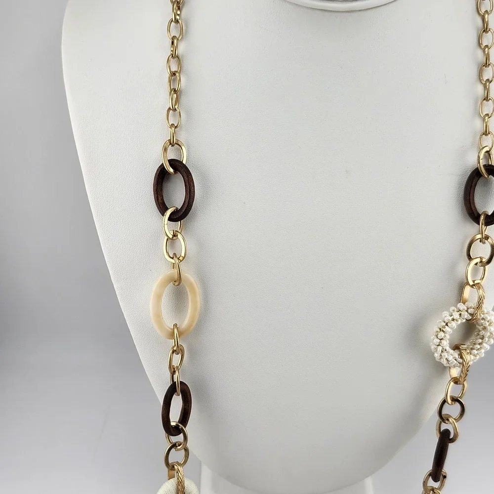 Time‎ And Tru Mixed Chunky Link Necklace